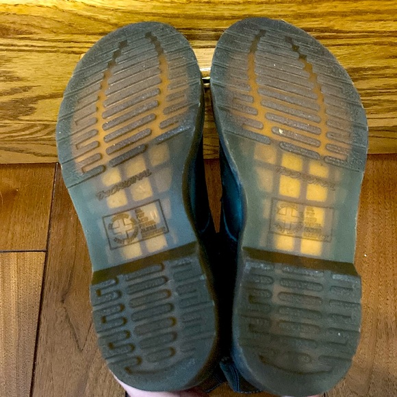 Dr Martens Forest Green 1B99 14 Hole 14 Eye With Side Zipper 4UK 37EU 5USM 6USL - Picture 11 of 12